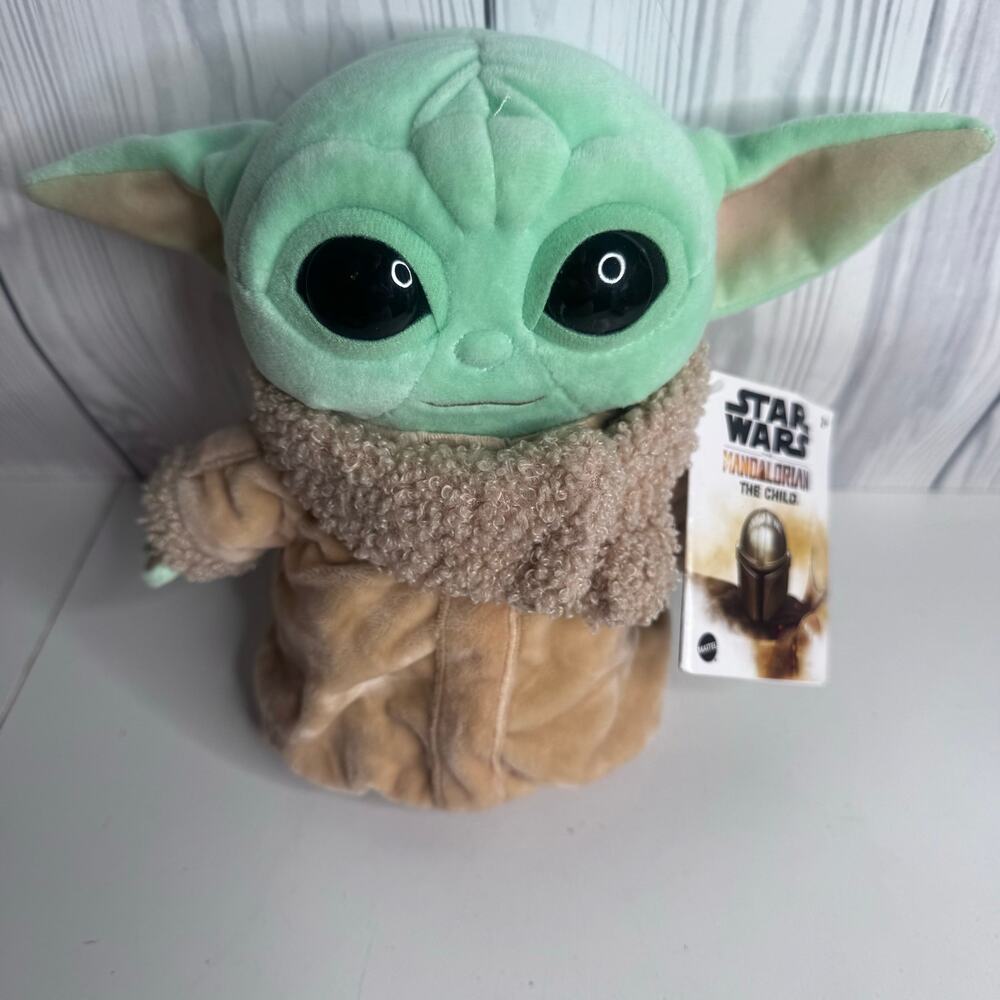 Star Wars Mandalorian The Child 8" Plush Grogu Baby Yoda Doll Mattel NEW TAGS